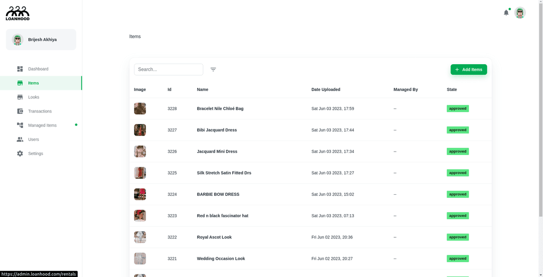 Loanhood Admin Panel